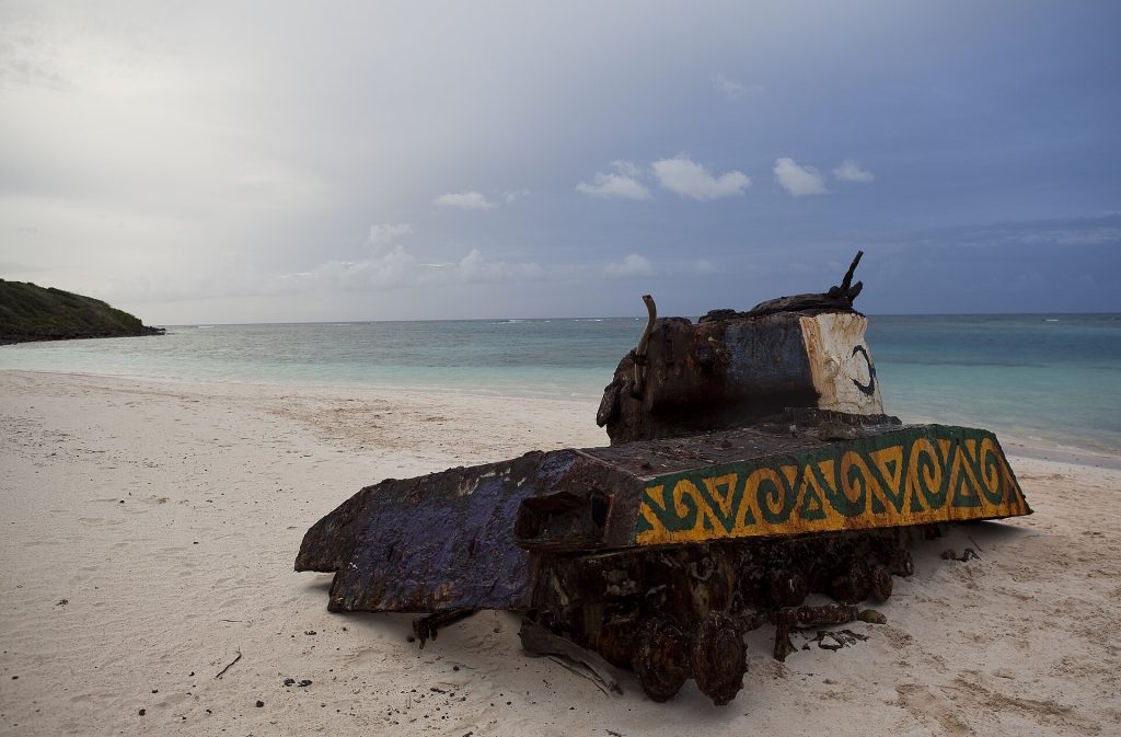 Culebra Puerto-Rico Flamenco-Beach Tank 2009-09-06 Hi-Res