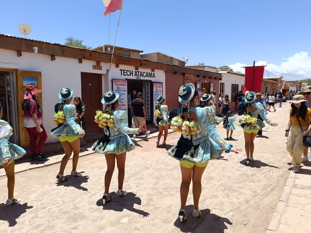 Fiesta en San Pedro de Atacama. Chile