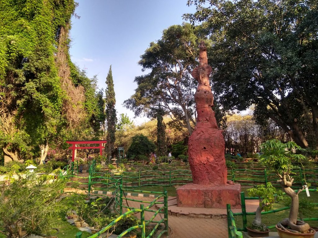 Lalbagh (Lal Baugh) Botanical Garden in Bangalore (now Bengaluru) 1