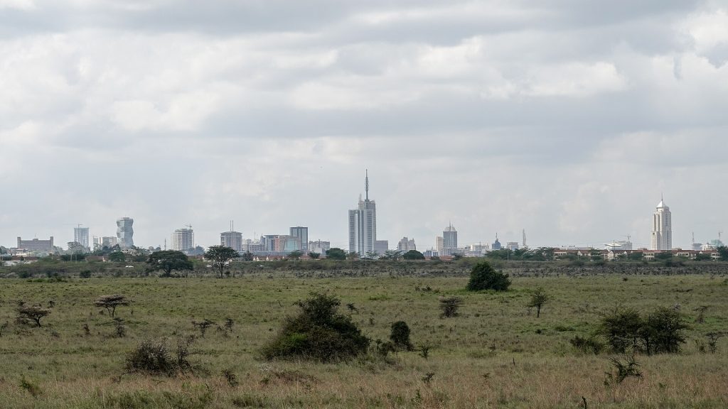Nairobi Skyline Savannah Kenya May19 R1600687