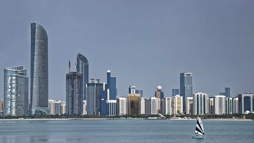 Skylines of Abu Dhabi by Makalu