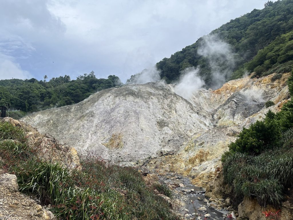 Soufriere Drive in Volcano, Saint Lucia