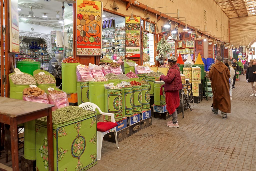 Spice market in Marrakech, 20250125 1103 7191