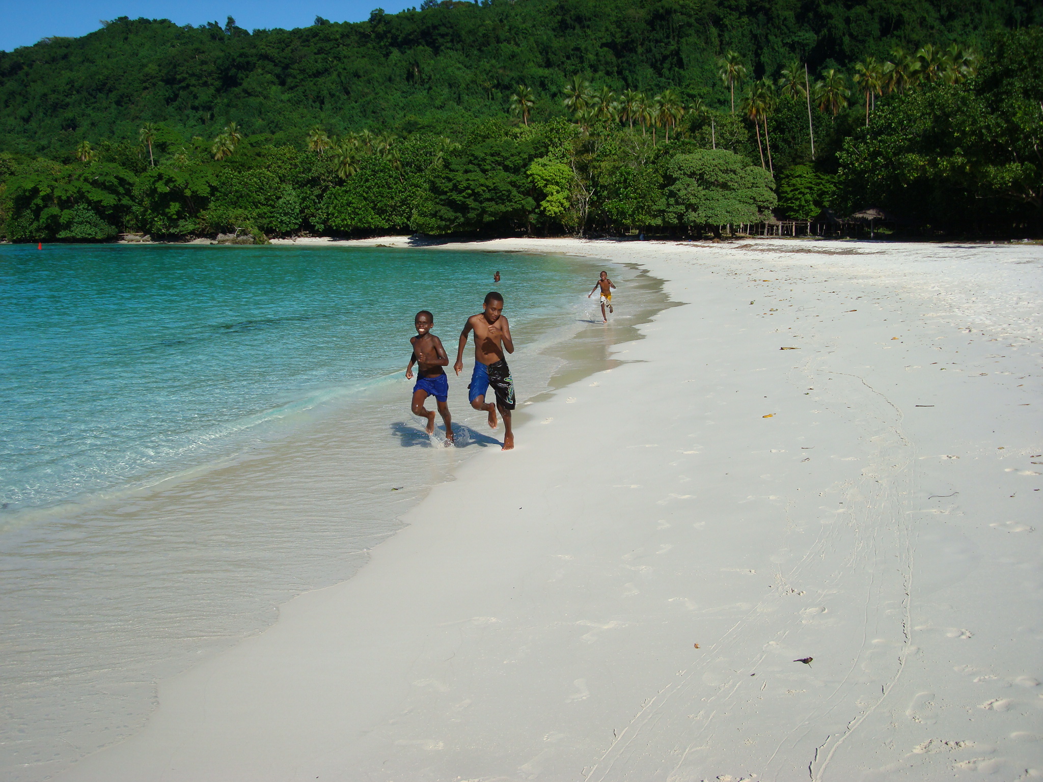 Champagne Beach on Espiritu Santo, Vanuatu