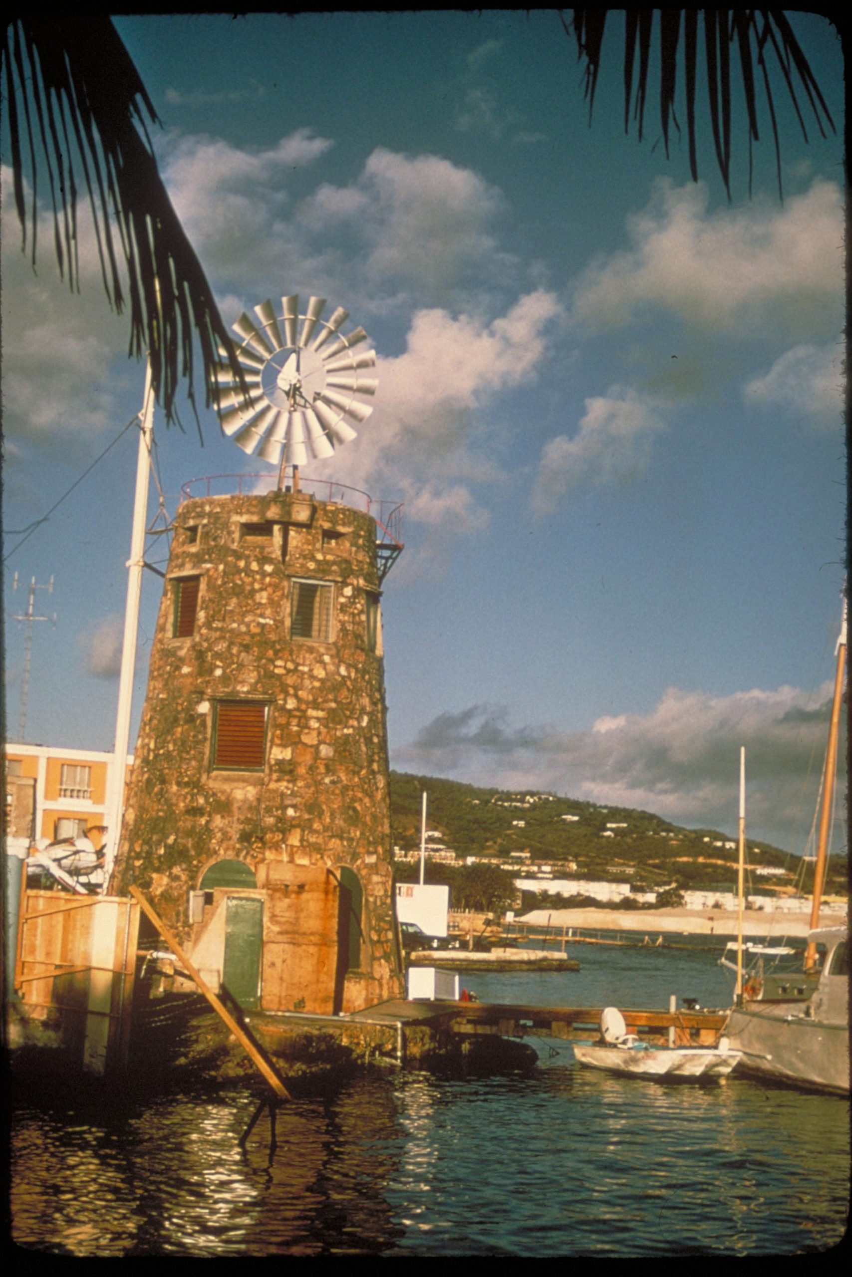 Historic Christiansted buildings in St. Croix, U.S. Virgin Islands