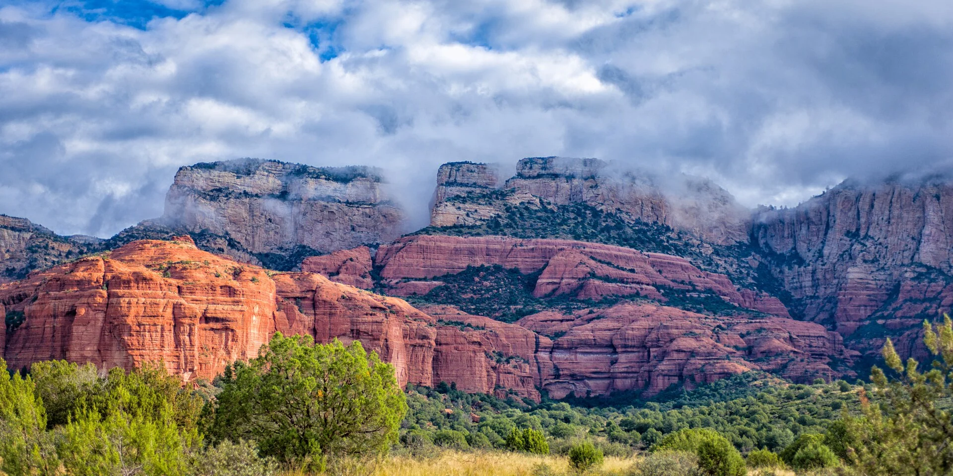 Clouds On Sedona Red Rocks (243493939)