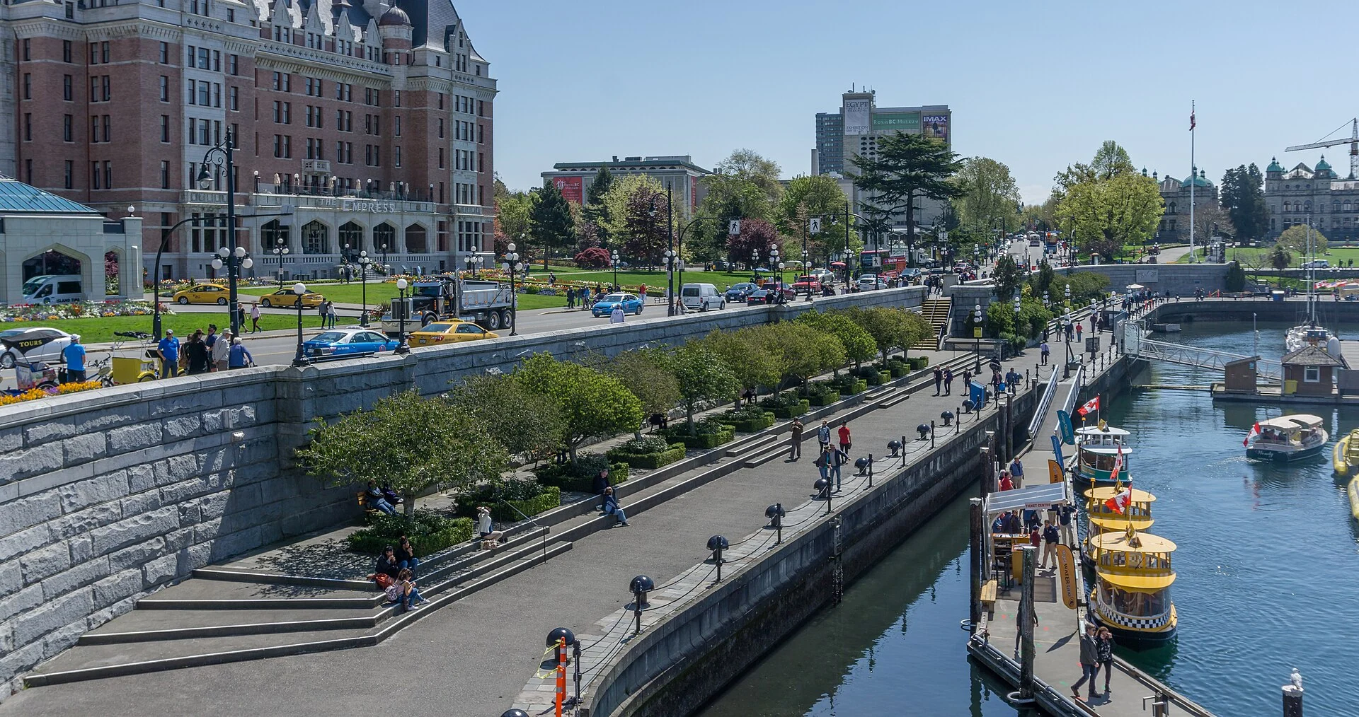 Inner Harbour Causeway, Victoria, British Columbia, Canada 01
