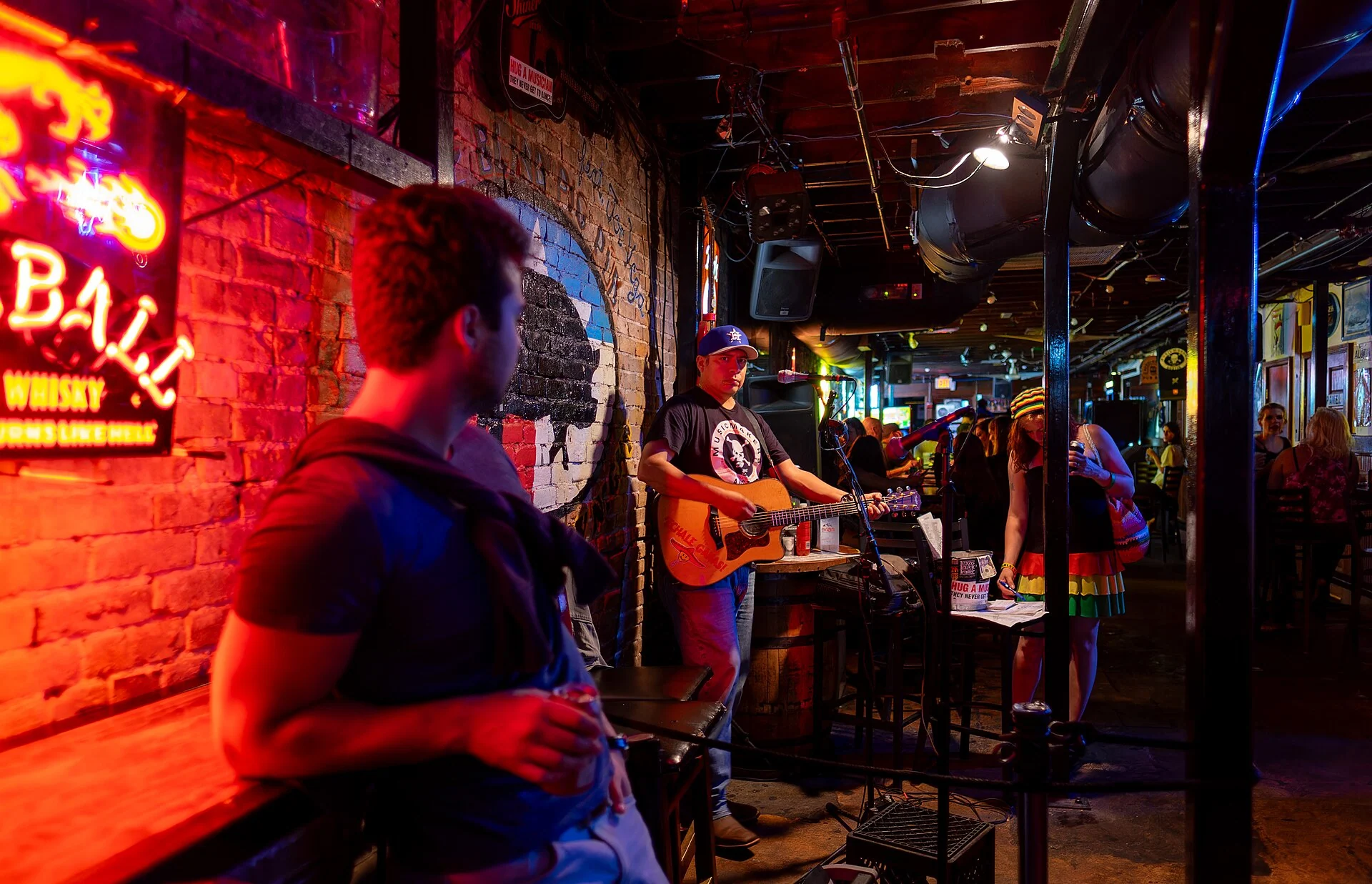 Live music at the Blind Pig Pub, Austin, Texas, US julesvernex2
