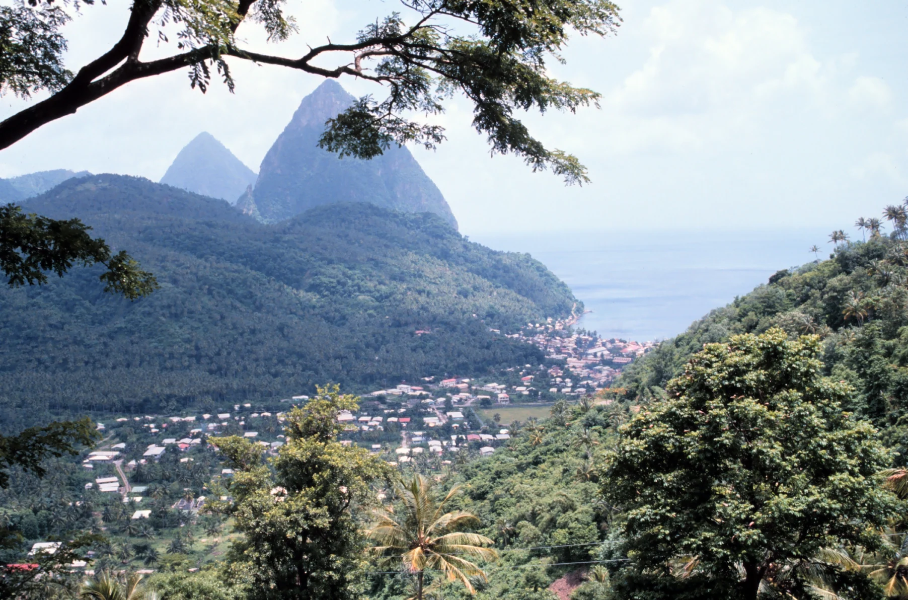 Pitons landview