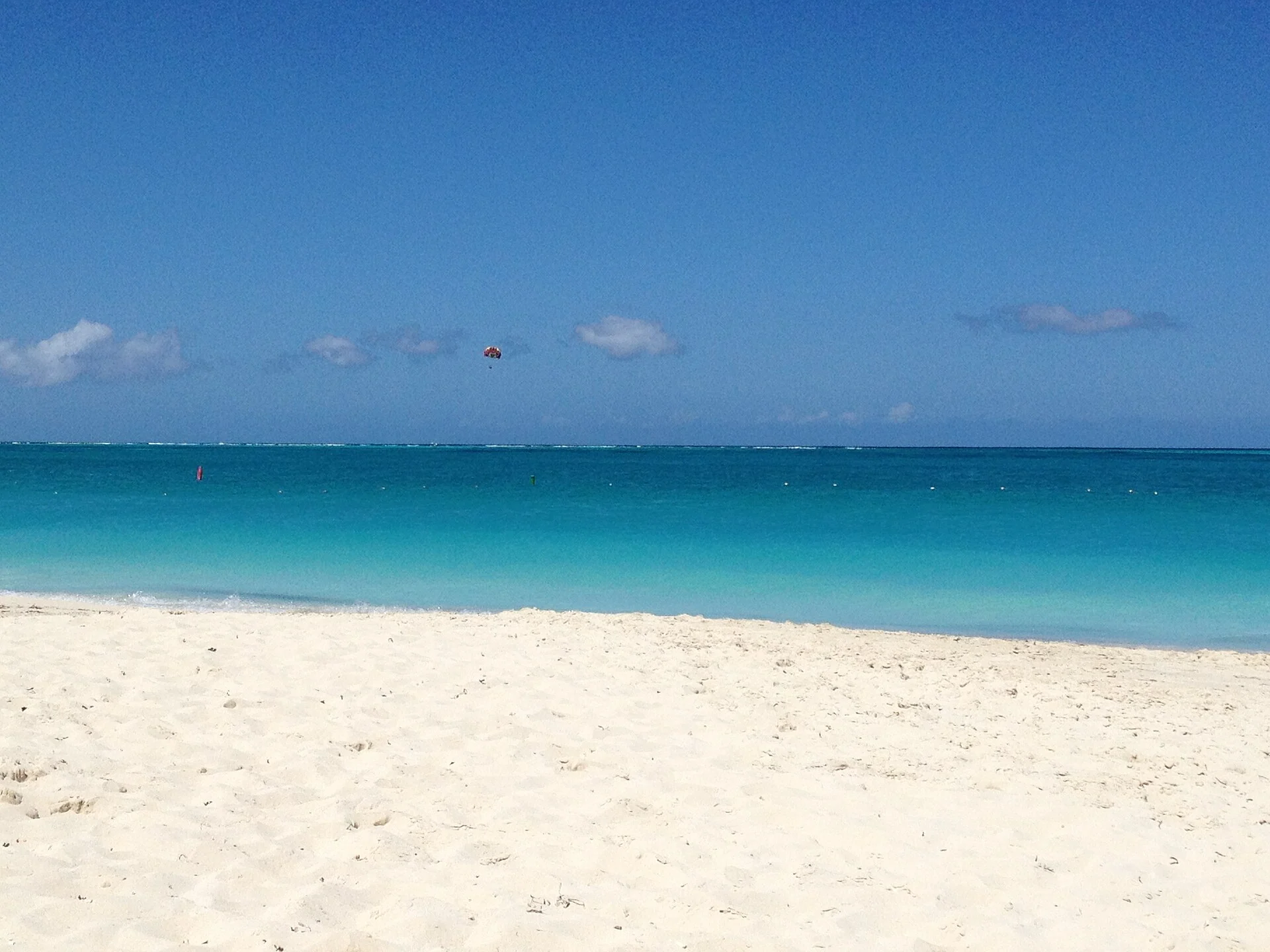 Grace Bay beach in the Turks and Caicos Islands