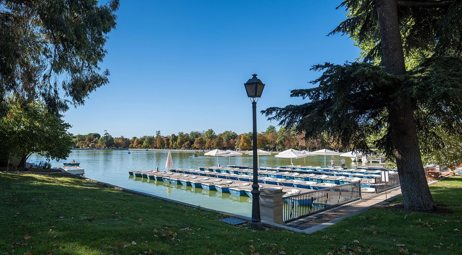 Boats at Buen Retiro park, Madrid, Spain (PPL3-Altered) julesvernex2