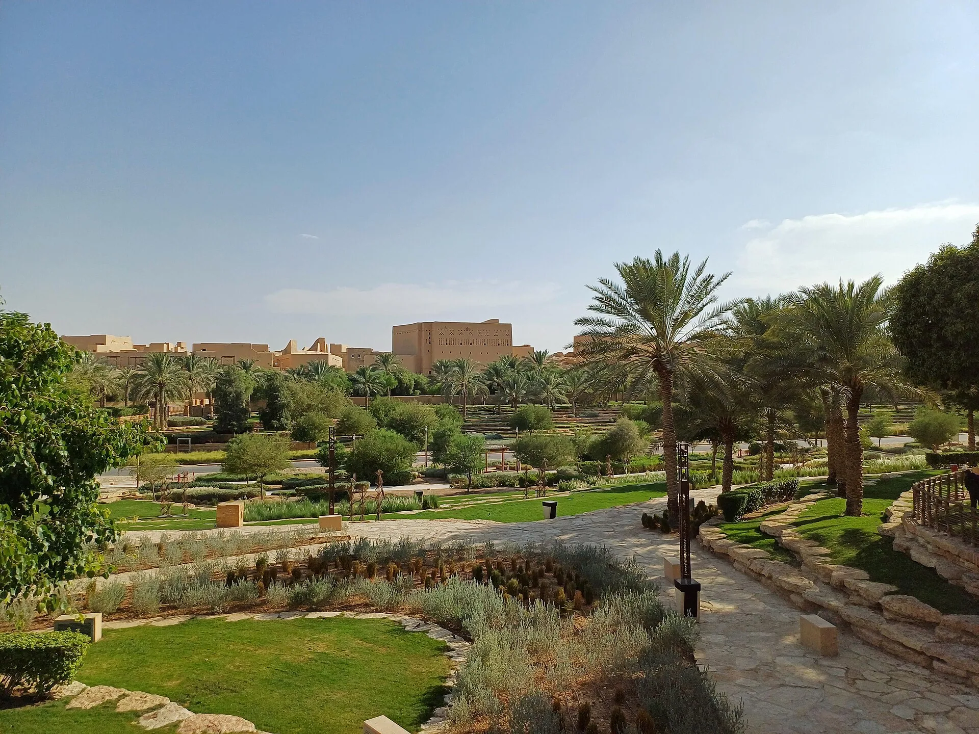Historic At-Turaif district in Diriyah, Saudi Arabia