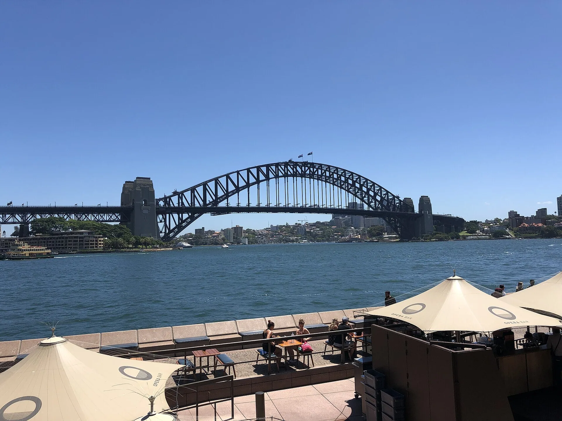 Photo of the Sydney Harbour Bridge from Circular Quay