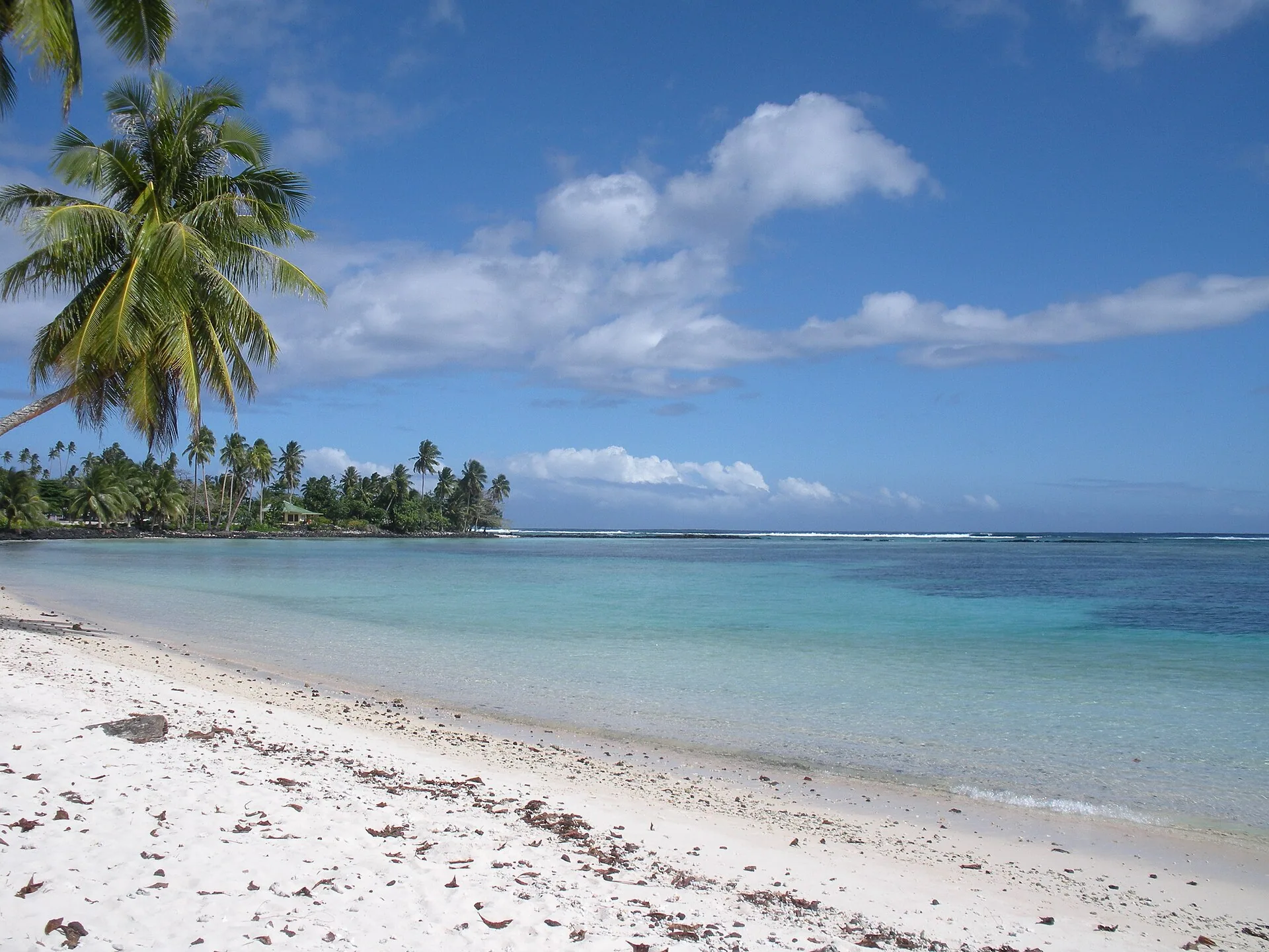 Beach on Upolu Island, Samoa