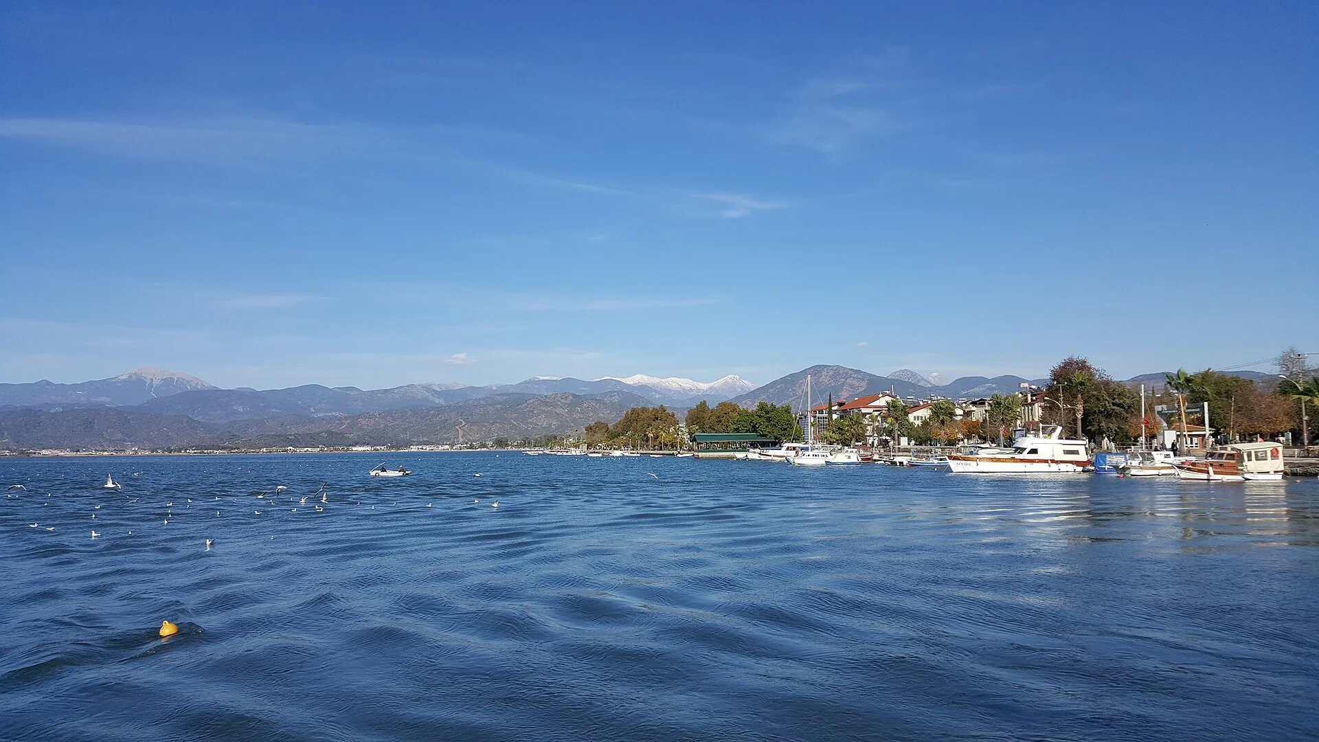The Fethiye coast in southwestern Türkiye